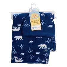 SET DE FRAZADA Y GORRO EN GANCHO. BEBO E-220085 NO APLICA DESC