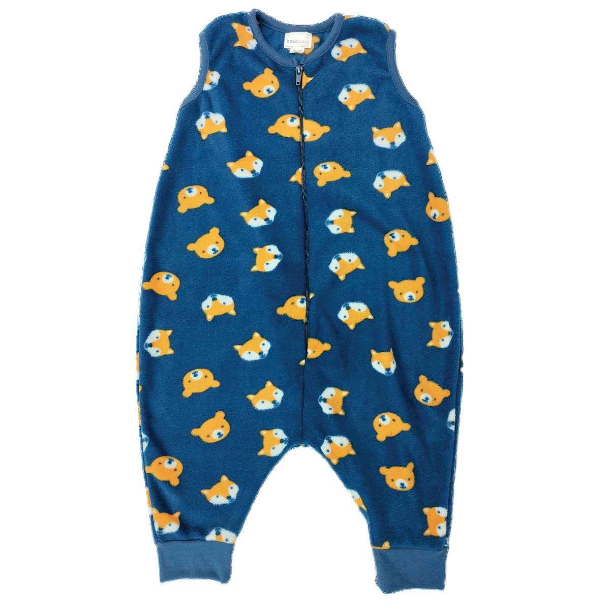 SACO SIN MANGAS C/CIERRE Y PUÑOS PARA BEBE E-221615 T-1-2-3-3X