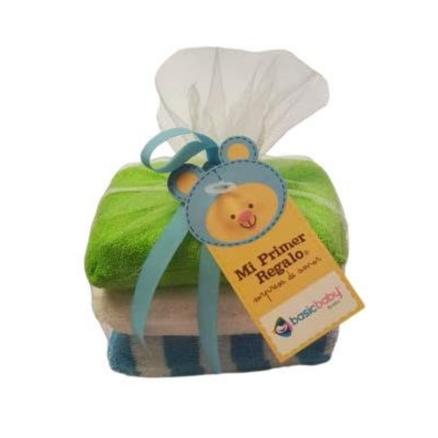 SET DE 3 ESPONTOALLAS EN BOLSA DE TULL. AZUL E-230150 NO APLICA DESC