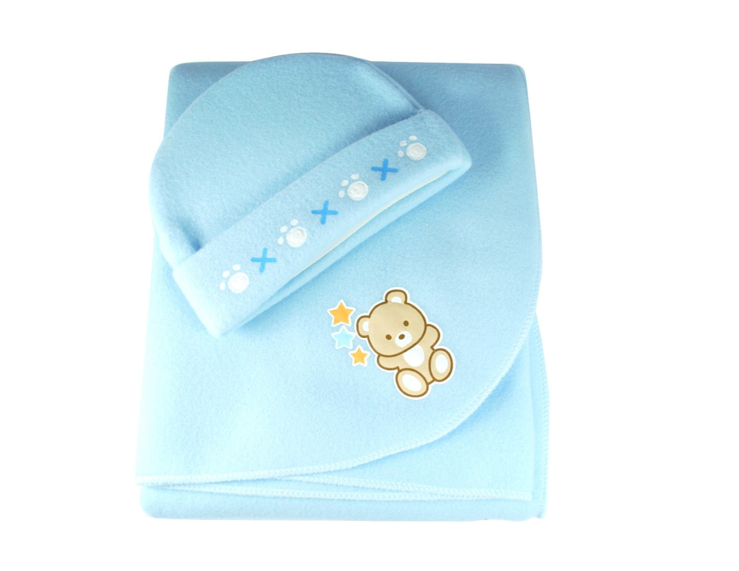 Cobertor Polar Básico con Gorrito