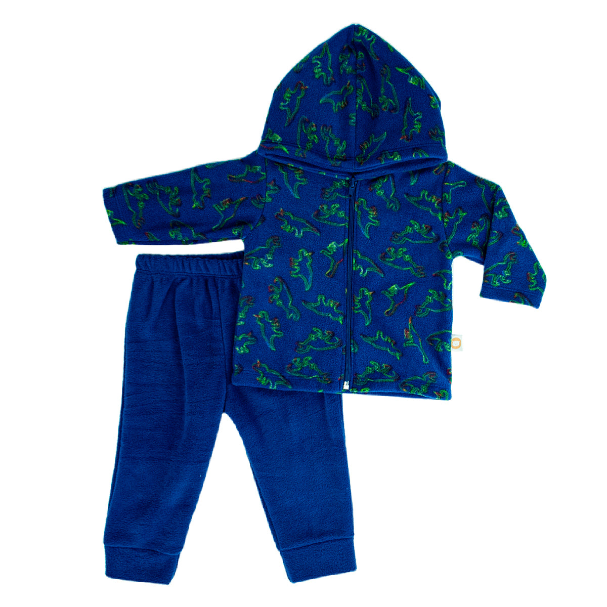 CONJUNTO BEBO DE CHAMARA CON CAPUCHA Y PANTALON CON PUO BINI BEAR E-241510 T-3,6,12 MESES