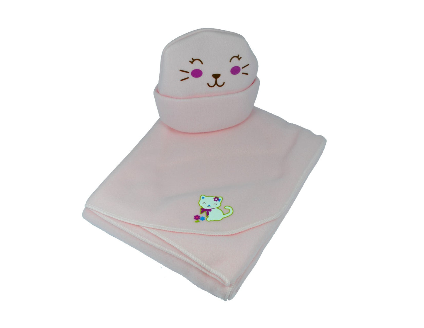Cobertor Polar Básico con Gorrito