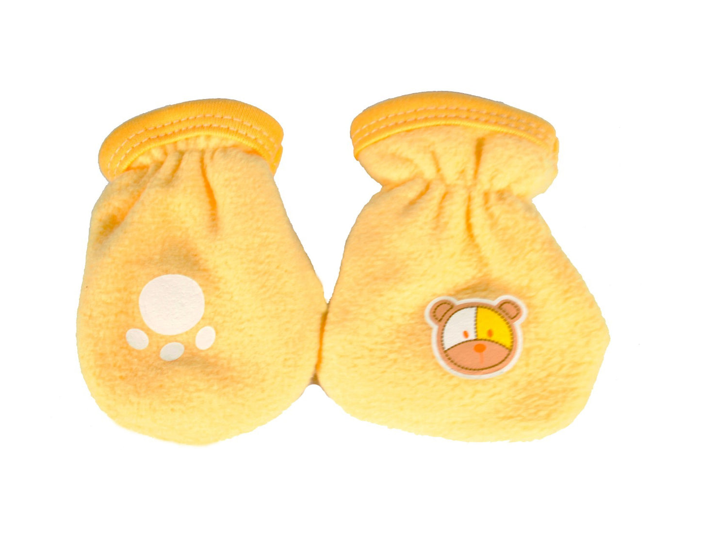 JUEGO DE MANOPLAS Y ZAPATITO MOLLETON.