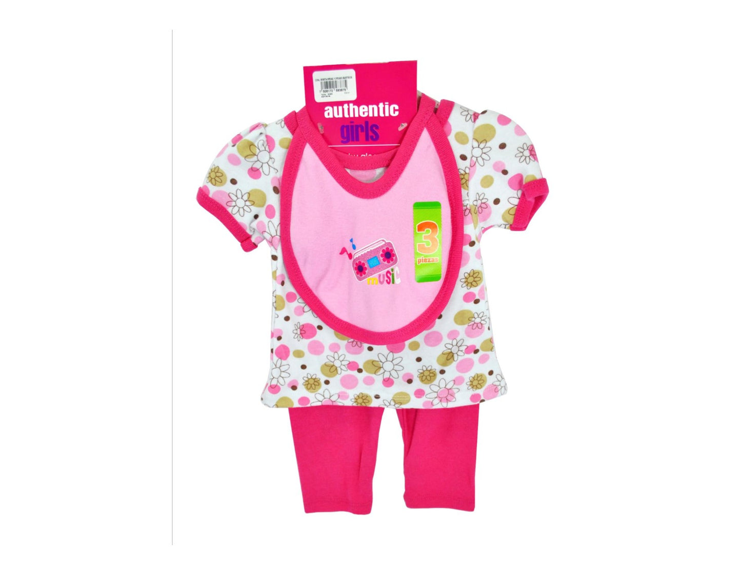 CONJ. BEBITA 2 Y 3 PIEZAS PROMOCION VERANO E-SURT T 0-18 MESES DESC NO APLICA DESC