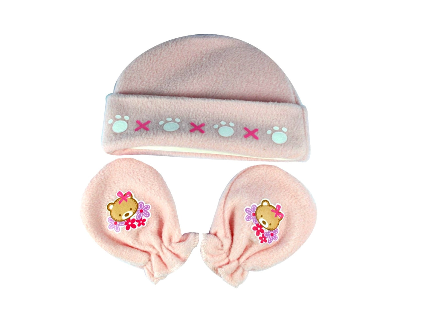 Juego de Gorrito Polar y Manoplas