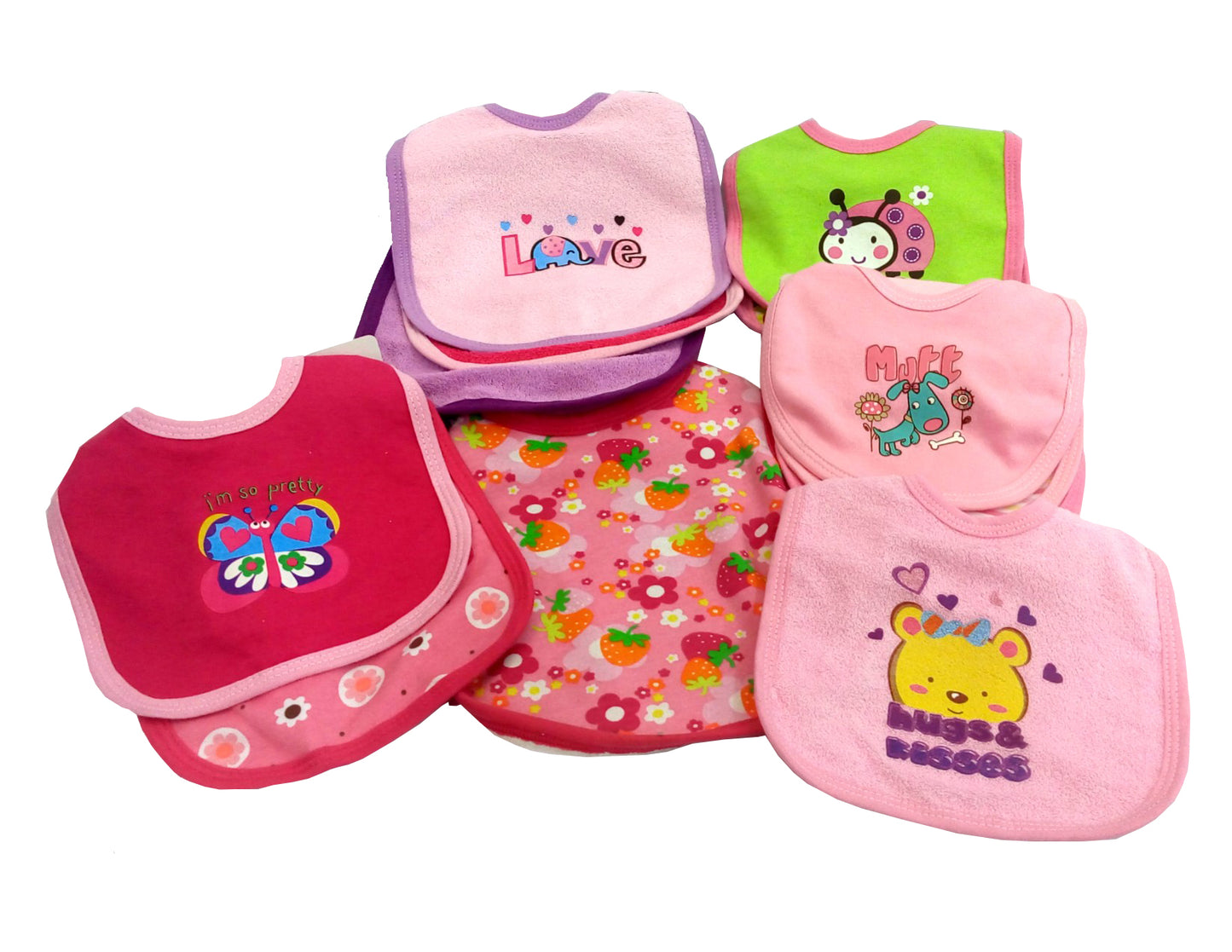 **DESCONTINUADO** BABERO TOALLA C/ HULE VELCRO C/IMP.11145 NO APLICA DESC