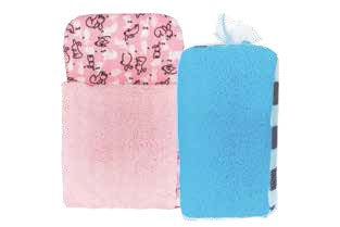 CAMITA BEBE EN BOLSA TULL.  ROSA E-230146         NO APLICA DESC