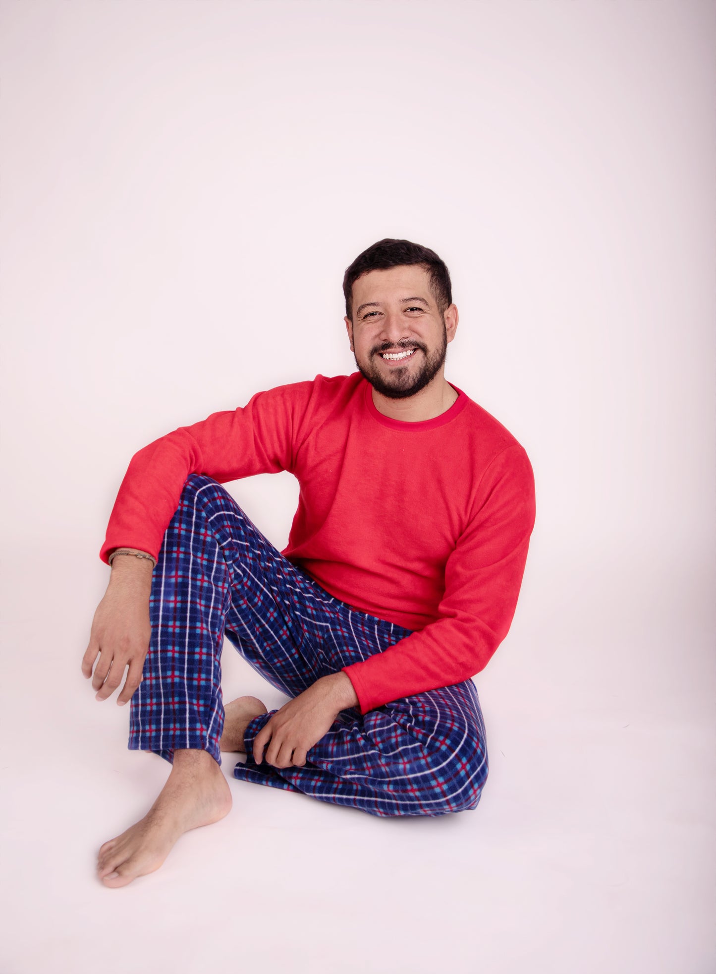 PIJAMA CABALLERO  POLAR E-215511 T-CH-MED-GDE-EX